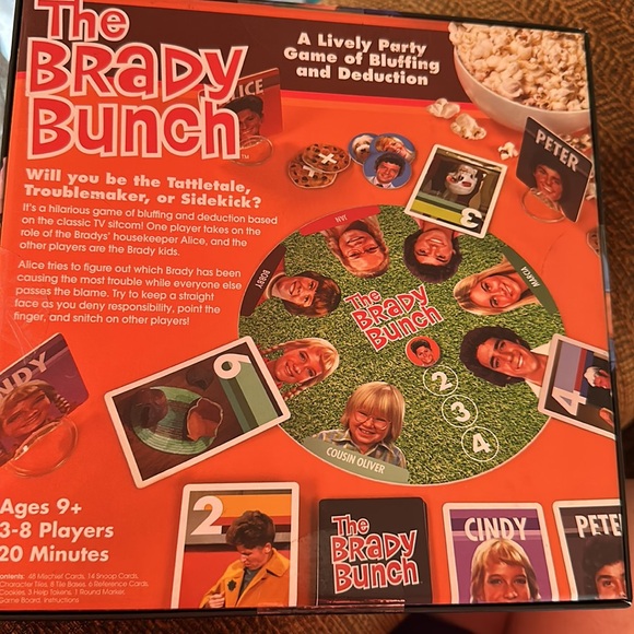 EUC The Brady Bunch Party Game by Prospero Hall - Picture 10 of 12